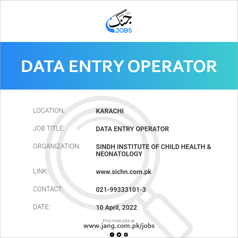 Salary Of Data Entry Operator In Dubai