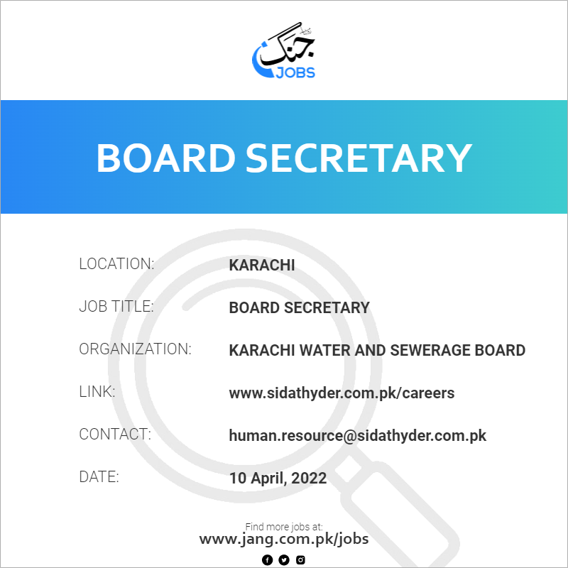 Board Secretary