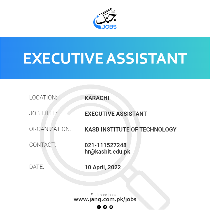 Executive Assistant