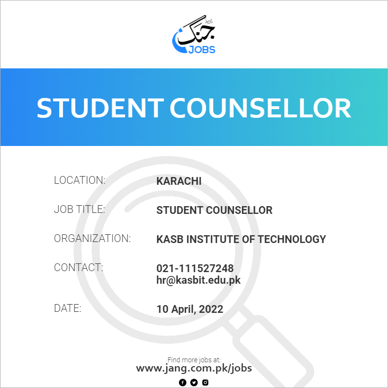 Student Counsellor