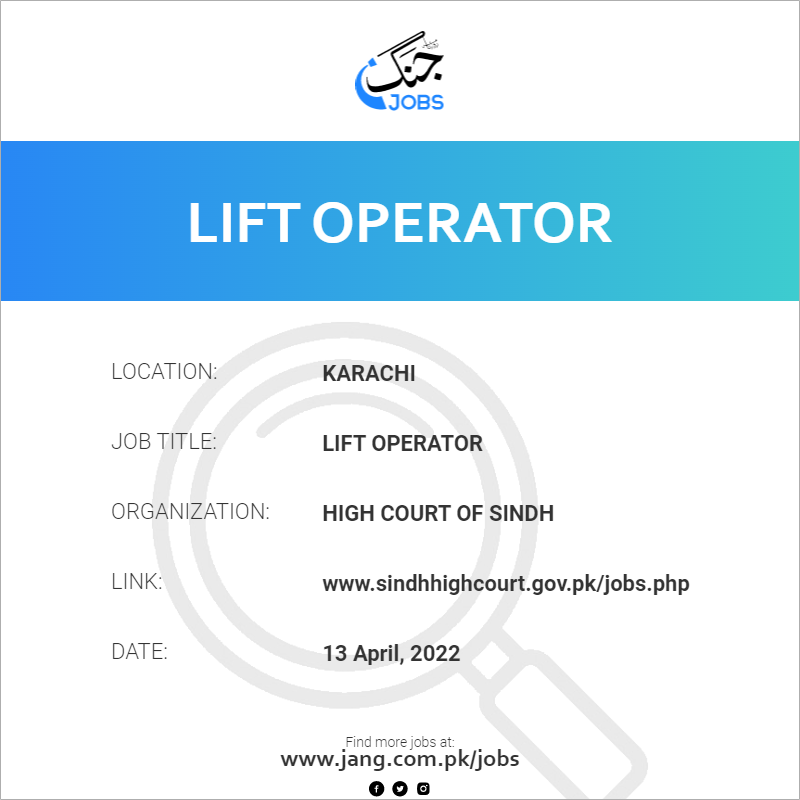 Lift Operator