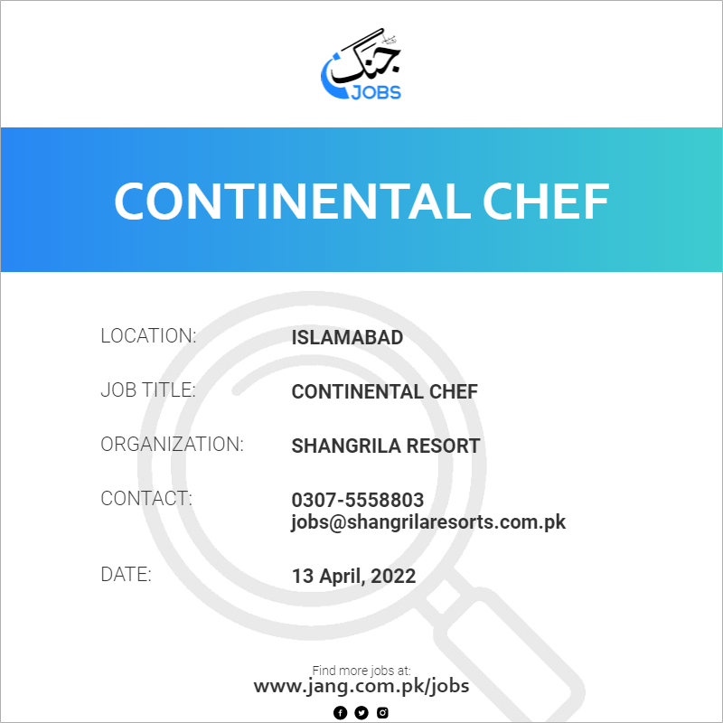 Continental Chef