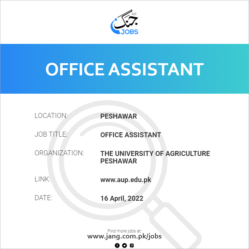 Office Assistant