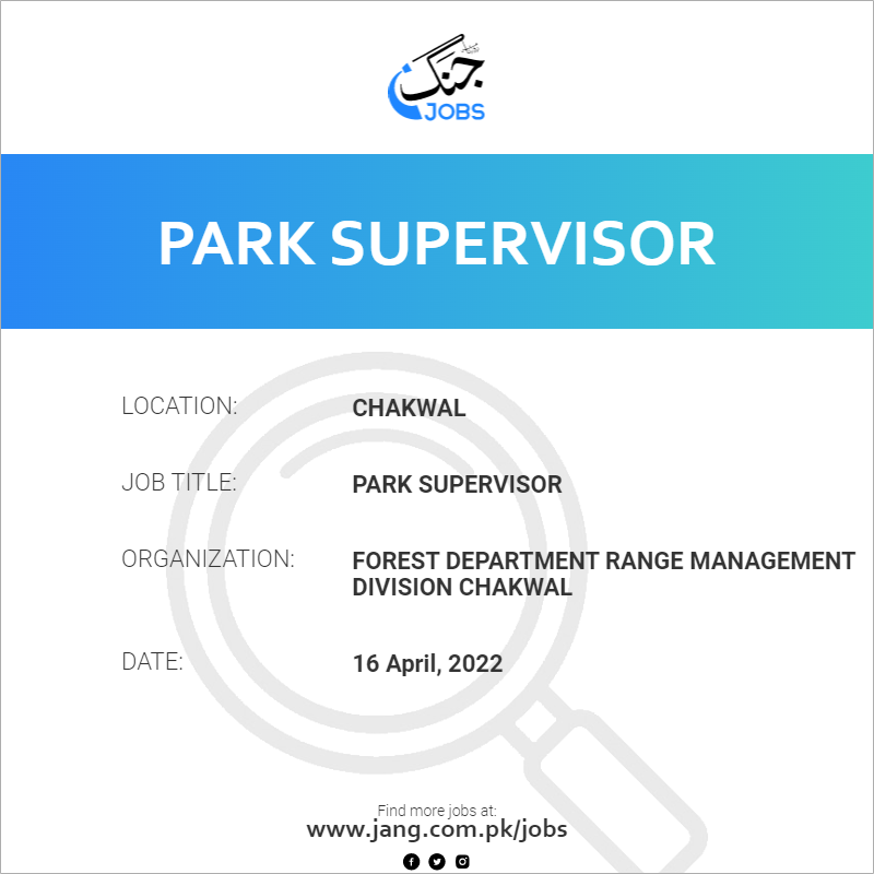 Park Supervisor