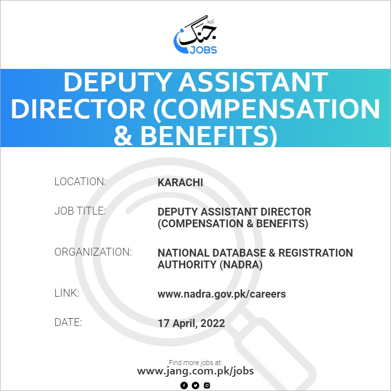 deputy-assistant-director-compensation-benefits-job-national