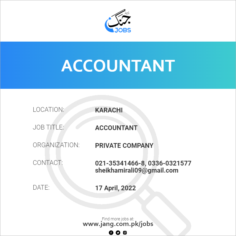 accountant-job-private-company-jobs-in-karachi-41268