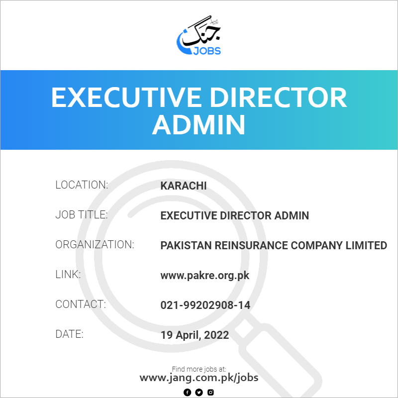 Executive Director Admin