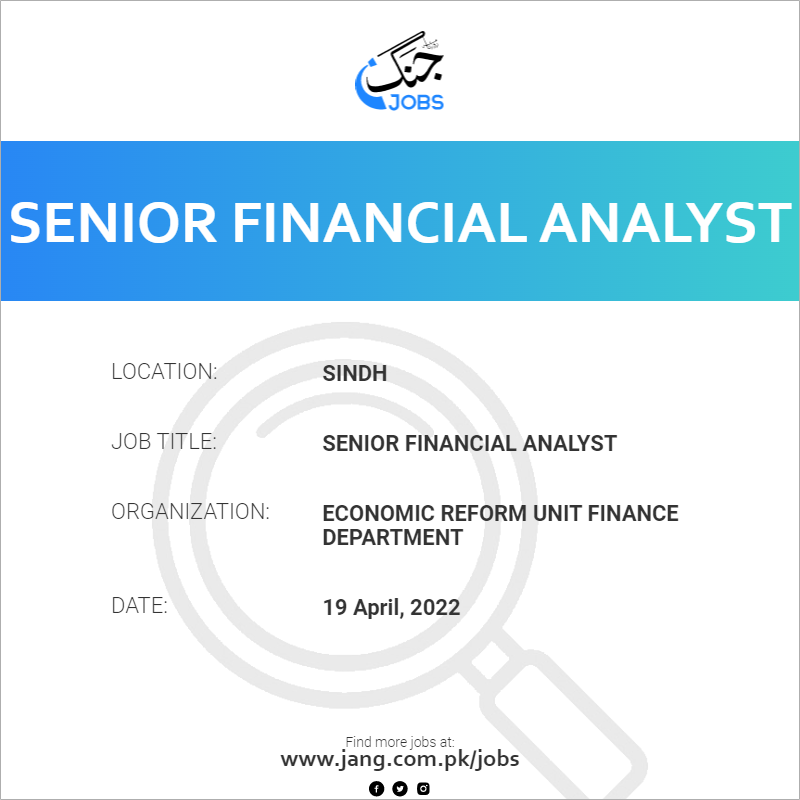 Senior Financial Analyst