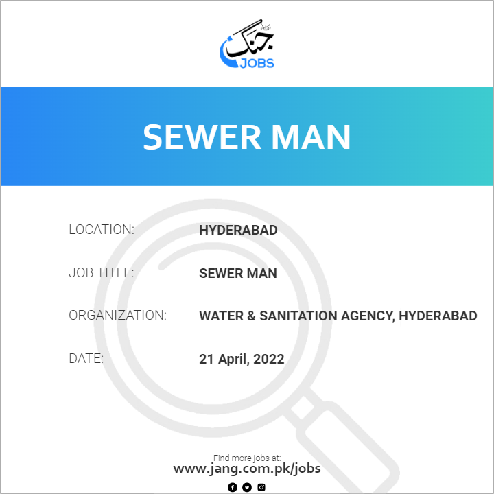 Sewer man