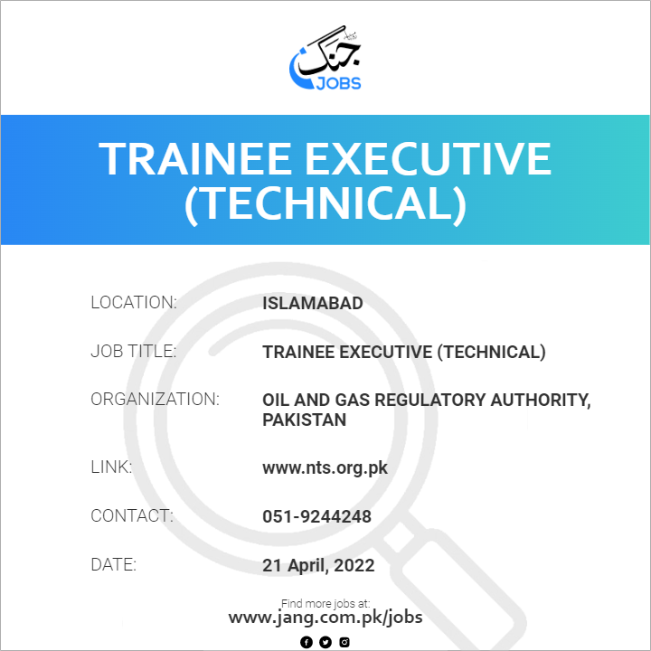 Trainee Executive (Technical)