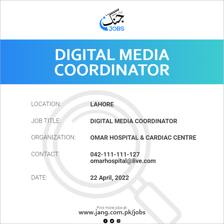 Digital Media Coordinator