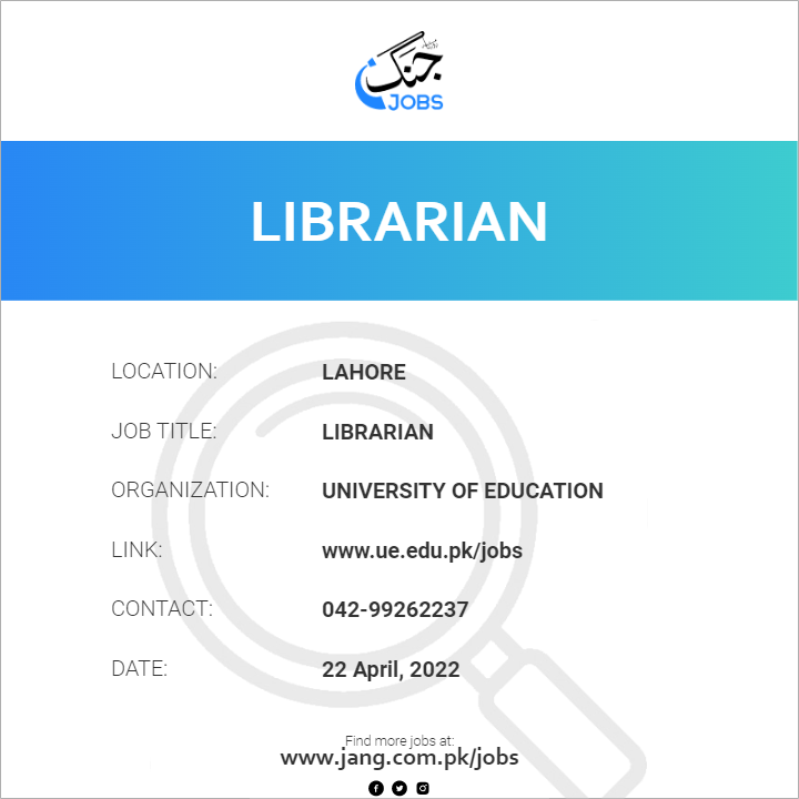 E Learning Librarian Jobs
