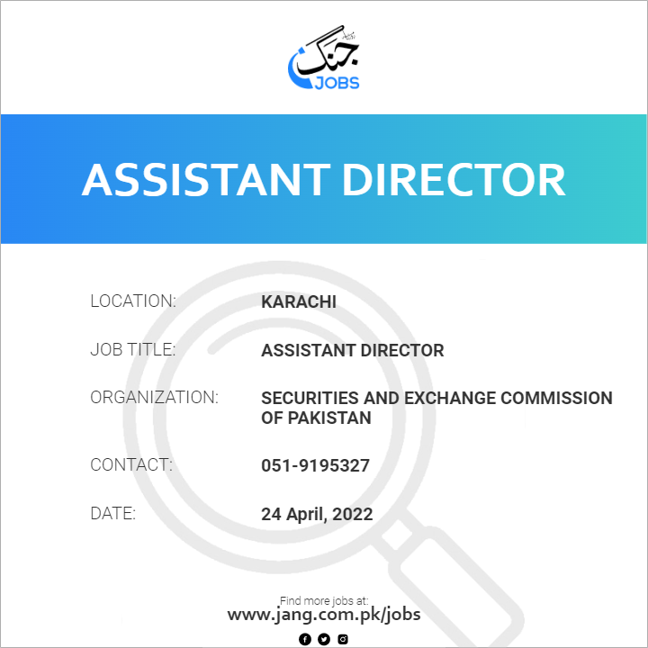 Assistant Director