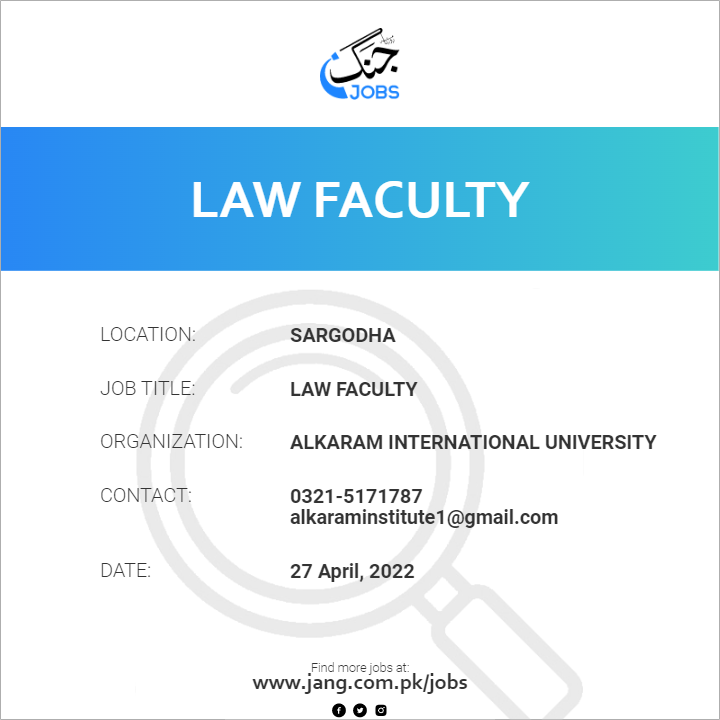 Law Faculty