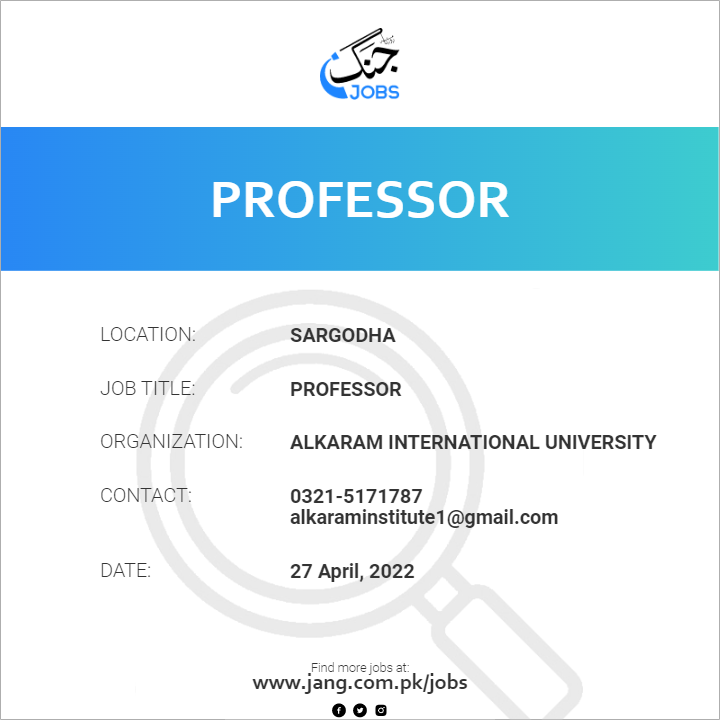 Professor