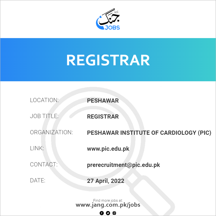 Registrar
