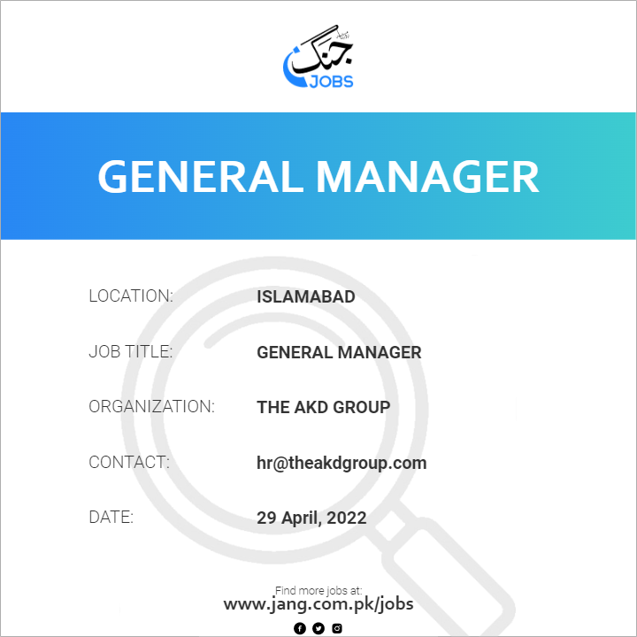 General Manager