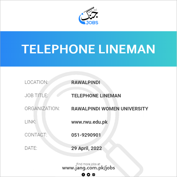 Telephone Lineman