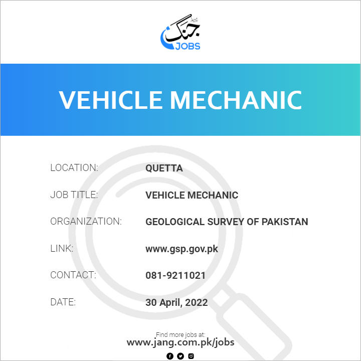 Vehicle Mechanic