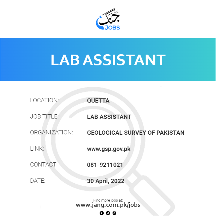 Lab Assistant