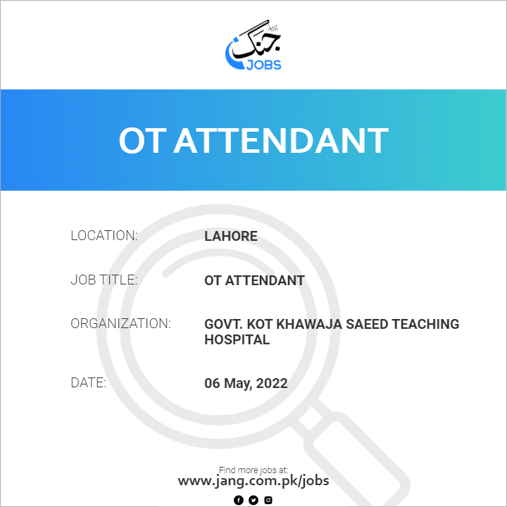 OT Attendant