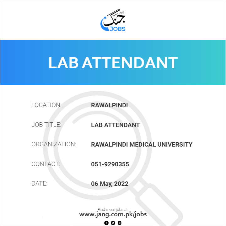 Lab Attendant