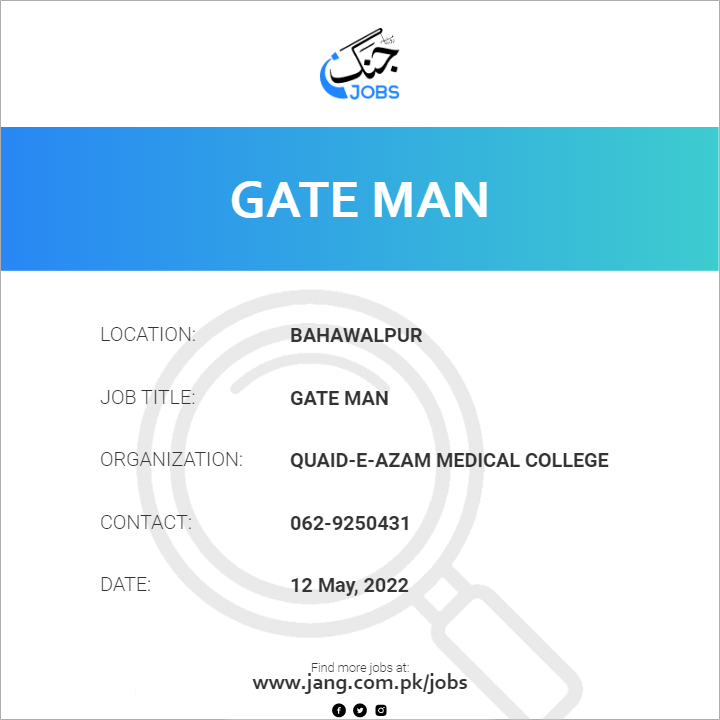 Gate Man