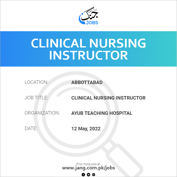 Clinical Nursing Instructor