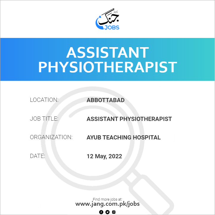 Assistant Physiotherapist