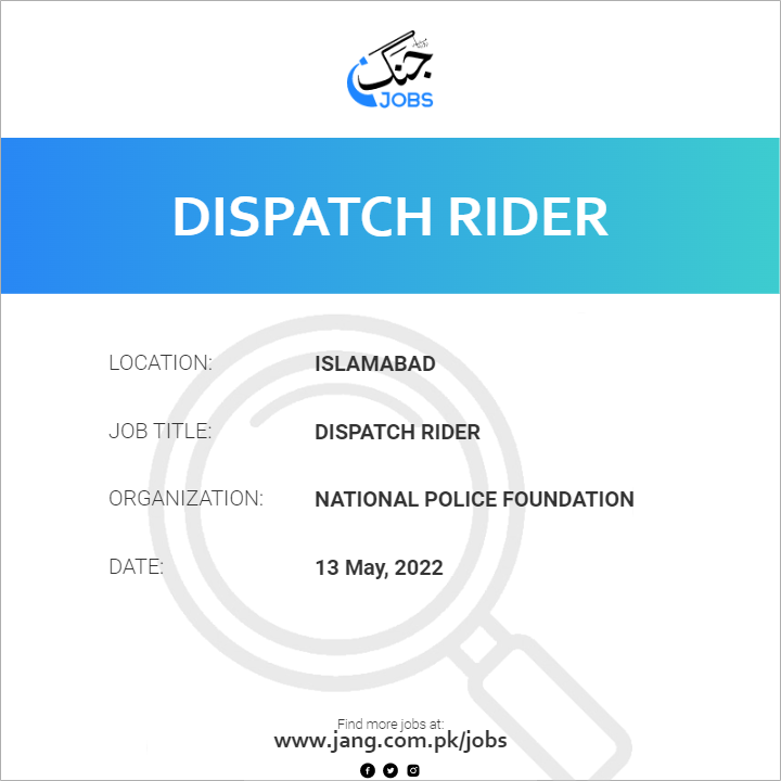 Dispatch Rider