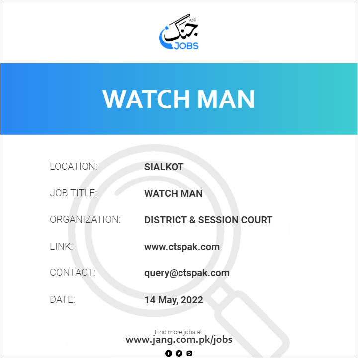 Watch Man