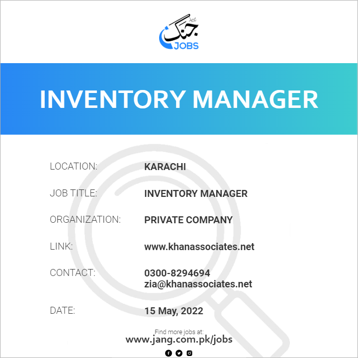 Inventory Manager