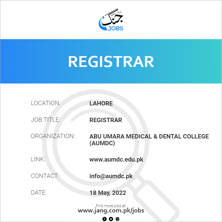Registrar