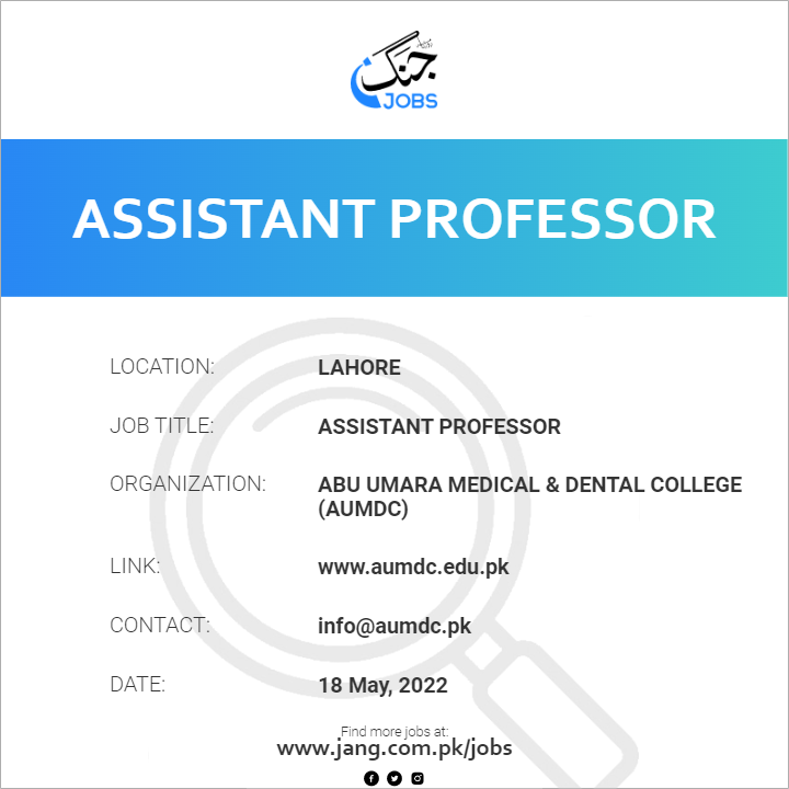 Assistant Professor