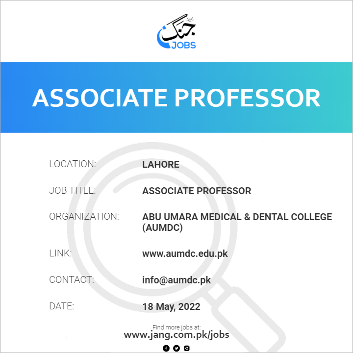 Associate Professor