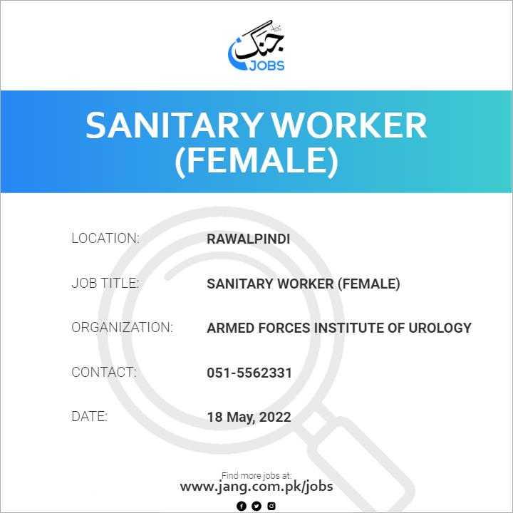 Sanitary Worker (Female)