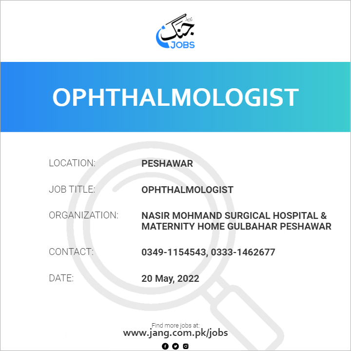 Ophthalmologist 