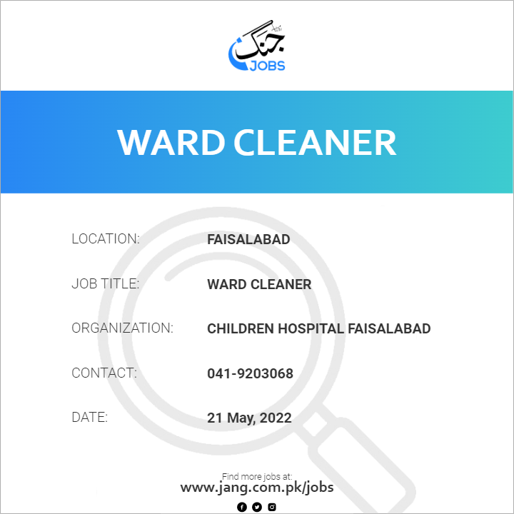 Ward Cleaner