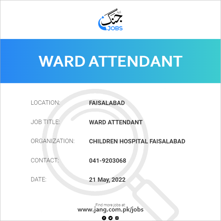 Ward Attendant