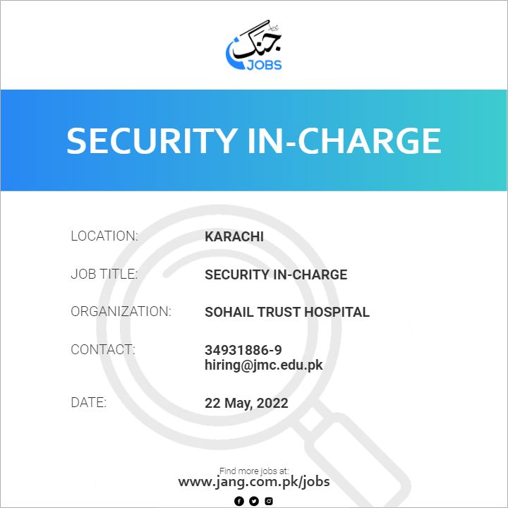 Security In-Charge