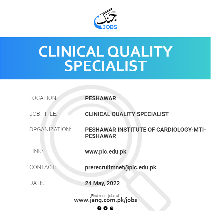 Clinical Quality Specialist