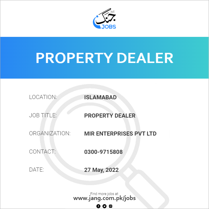 Property Dealer