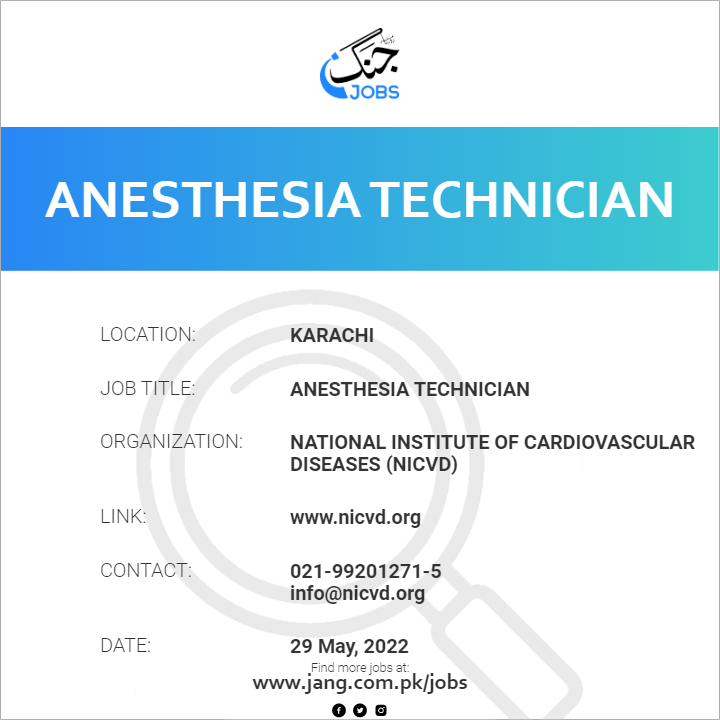 Anesthesia Technician