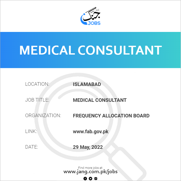 Medical Consultant