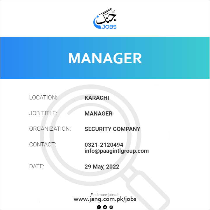 manager-job-security-company-jobs-in-karachi-44342