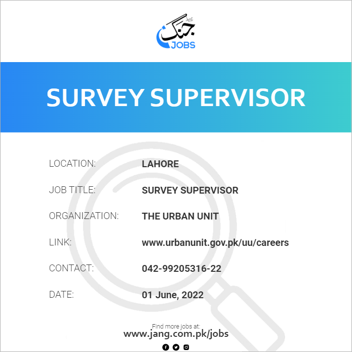 Survey Supervisor