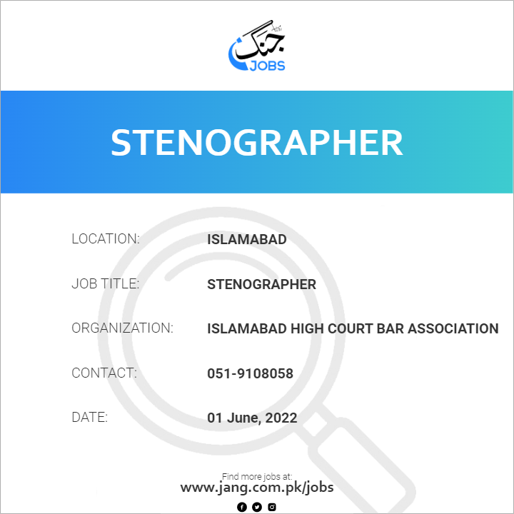 Stenographer