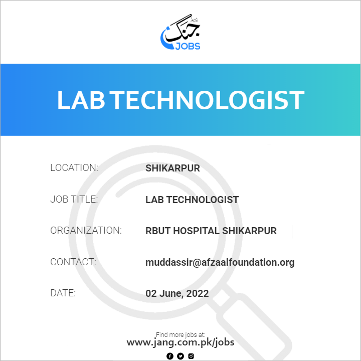 Lab Technologist