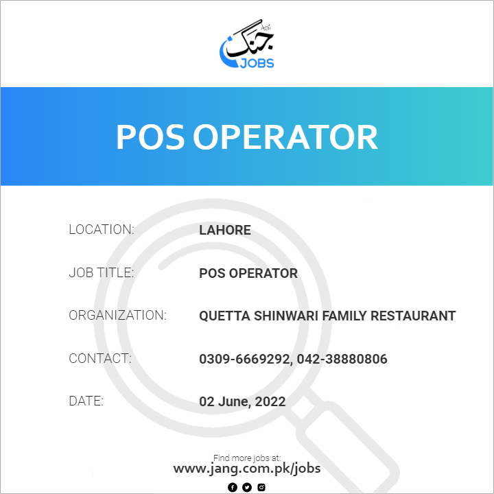 POS Operator