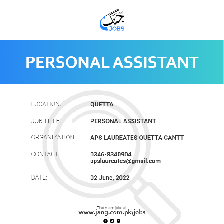 Personal Assistant